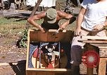 Image of Seabees constructing cargo containers Leyte Philippines, 1945, second 43 stock footage video 65675059732