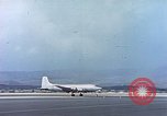 Image of James Forrestal arrives in Honolulu aboard a C-54 aircraft Honolulu Hawaii USA, 1945, second 22 stock footage video 65675059734