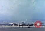 Image of James Forrestal arrives in Honolulu aboard a C-54 aircraft Honolulu Hawaii USA, 1945, second 35 stock footage video 65675059734
