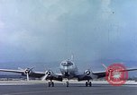 Image of James Forrestal arrives in Honolulu aboard a C-54 aircraft Honolulu Hawaii USA, 1945, second 41 stock footage video 65675059734