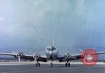 Image of James Forrestal arrives in Honolulu aboard a C-54 aircraft Honolulu Hawaii USA, 1945, second 42 stock footage video 65675059734