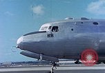 Image of James Forrestal arrives in Honolulu aboard a C-54 aircraft Honolulu Hawaii USA, 1945, second 44 stock footage video 65675059734