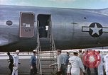 Image of James Forrestal arrives in Honolulu aboard a C-54 aircraft Honolulu Hawaii USA, 1945, second 54 stock footage video 65675059734