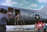 Image of James Forrestal arrives in Honolulu aboard a C-54 aircraft Honolulu Hawaii USA, 1945, second 56 stock footage video 65675059734
