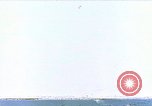 Image of invasion convoy Iwo Jima, 1945, second 1 stock footage video 65675059739