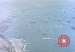 Image of invasion convoy Iwo Jima, 1945, second 3 stock footage video 65675059739