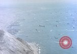 Image of invasion convoy Iwo Jima, 1945, second 4 stock footage video 65675059739