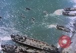Image of invasion convoy Iwo Jima, 1945, second 37 stock footage video 65675059739