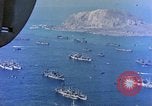Image of invasion convoy Iwo Jima, 1945, second 43 stock footage video 65675059739
