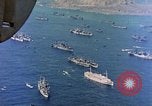 Image of invasion convoy Iwo Jima, 1945, second 47 stock footage video 65675059739