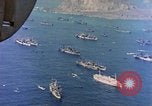 Image of invasion convoy Iwo Jima, 1945, second 48 stock footage video 65675059739