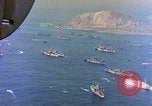 Image of invasion convoy Iwo Jima, 1945, second 53 stock footage video 65675059739
