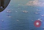 Image of invasion convoy Iwo Jima, 1945, second 57 stock footage video 65675059739