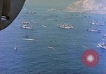 Image of invasion convoy Iwo Jima, 1945, second 58 stock footage video 65675059739