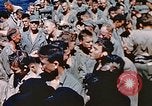 Image of Catholic Mass Pacific Ocean, 1945, second 16 stock footage video 65675059743