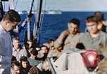 Image of Catholic Mass Pacific Ocean, 1945, second 18 stock footage video 65675059743