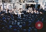 Image of Catholic Mass Pacific Ocean, 1945, second 21 stock footage video 65675059743