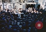 Image of Catholic Mass Pacific Ocean, 1945, second 22 stock footage video 65675059743