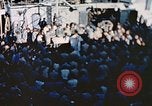 Image of Catholic Mass Pacific Ocean, 1945, second 27 stock footage video 65675059743