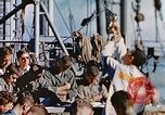 Image of Catholic Mass Pacific Ocean, 1945, second 50 stock footage video 65675059743