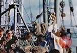 Image of Catholic Mass Pacific Ocean, 1945, second 51 stock footage video 65675059743