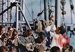 Image of Catholic Mass Pacific Ocean, 1945, second 53 stock footage video 65675059743