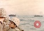 Image of US Marines beach landing at Iwo Jima Iwo Jima, 1945, second 8 stock footage video 65675059746