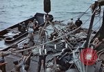 Image of litter wounded Pacific Ocean, 1945, second 38 stock footage video 65675059748