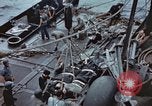 Image of litter wounded Pacific Ocean, 1945, second 41 stock footage video 65675059748