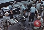 Image of litter wounded Pacific Ocean, 1945, second 49 stock footage video 65675059748