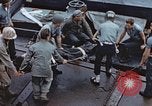 Image of litter wounded Pacific Ocean, 1945, second 62 stock footage video 65675059748