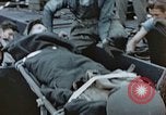 Image of litter wounded Pacific Ocean, 1945, second 22 stock footage video 65675059749