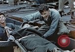 Image of litter wounded Pacific Ocean, 1945, second 28 stock footage video 65675059749