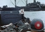 Image of litter wounded Pacific Ocean, 1945, second 58 stock footage video 65675059749