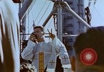 Image of Ash Wednesday services Pacific Ocean, 1945, second 22 stock footage video 65675059759