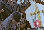 Image of Ash Wednesday services Pacific Ocean, 1945, second 49 stock footage video 65675059759