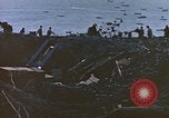 Image of military supplies Iwo Jima, 1945, second 28 stock footage video 65675059765