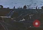 Image of military supplies Iwo Jima, 1945, second 33 stock footage video 65675059765