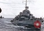 Image of USS Cecil Pacific Ocean, 1945, second 7 stock footage video 65675059773