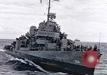 Image of USS Cecil Pacific Ocean, 1945, second 18 stock footage video 65675059773