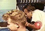 Image of machine gun Pacific Ocean, 1945, second 17 stock footage video 65675059780