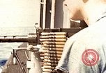 Image of machine gun Pacific Ocean, 1945, second 29 stock footage video 65675059780