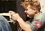 Image of machine gun Pacific Ocean, 1945, second 34 stock footage video 65675059780
