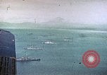 Image of invasion fleet Tokyo Bay Japan, 1945, second 15 stock footage video 65675059785