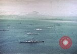 Image of invasion fleet Tokyo Bay Japan, 1945, second 20 stock footage video 65675059785