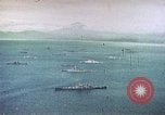 Image of invasion fleet Tokyo Bay Japan, 1945, second 21 stock footage video 65675059785