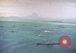 Image of invasion fleet Tokyo Bay Japan, 1945, second 24 stock footage video 65675059785