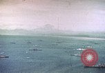 Image of invasion fleet Tokyo Bay Japan, 1945, second 29 stock footage video 65675059785
