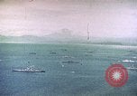 Image of invasion fleet Tokyo Bay Japan, 1945, second 34 stock footage video 65675059785