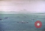 Image of invasion fleet Tokyo Bay Japan, 1945, second 39 stock footage video 65675059785